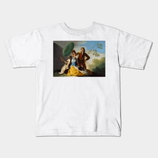 The Parasol - Francisco Goya Kids T-Shirt